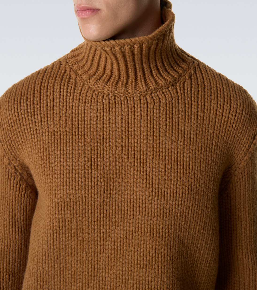 Pull à col roulé en laine | Loewe