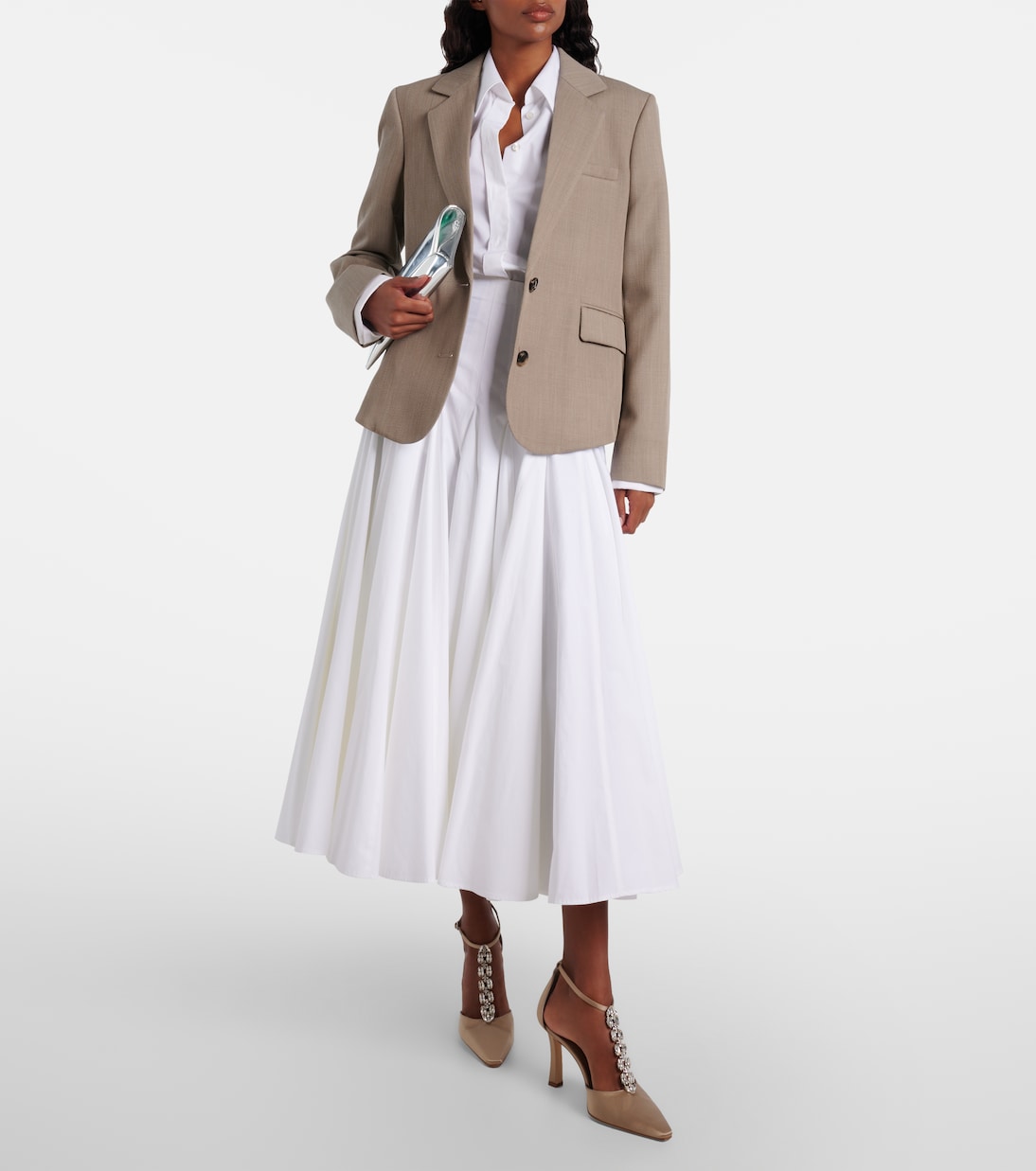 Molara embellished satin pumps | Manolo Blahnik