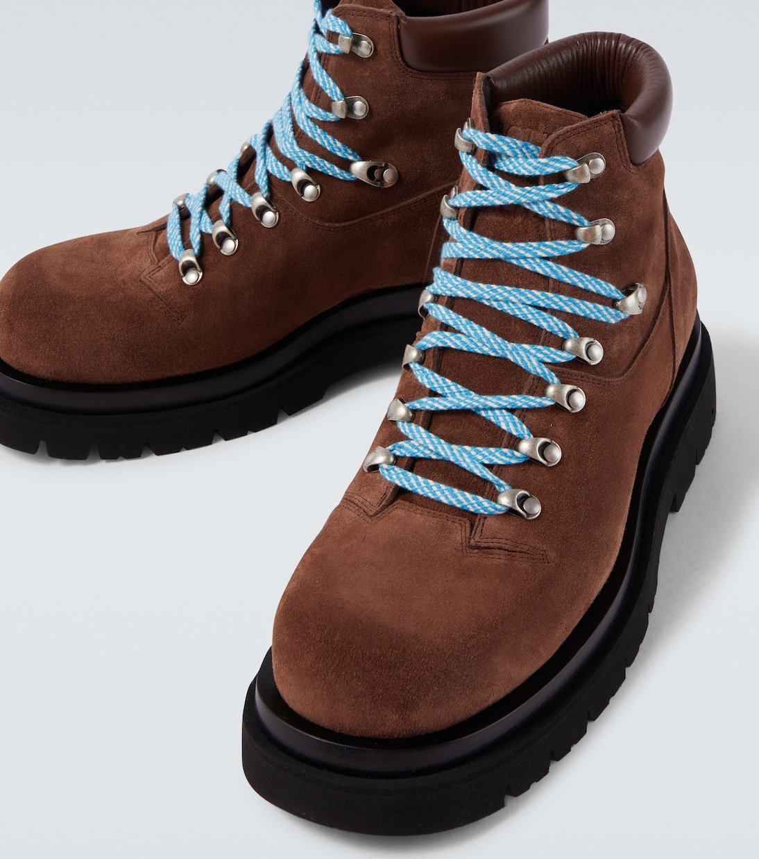 Lug suede ankle boots | Bottega Veneta