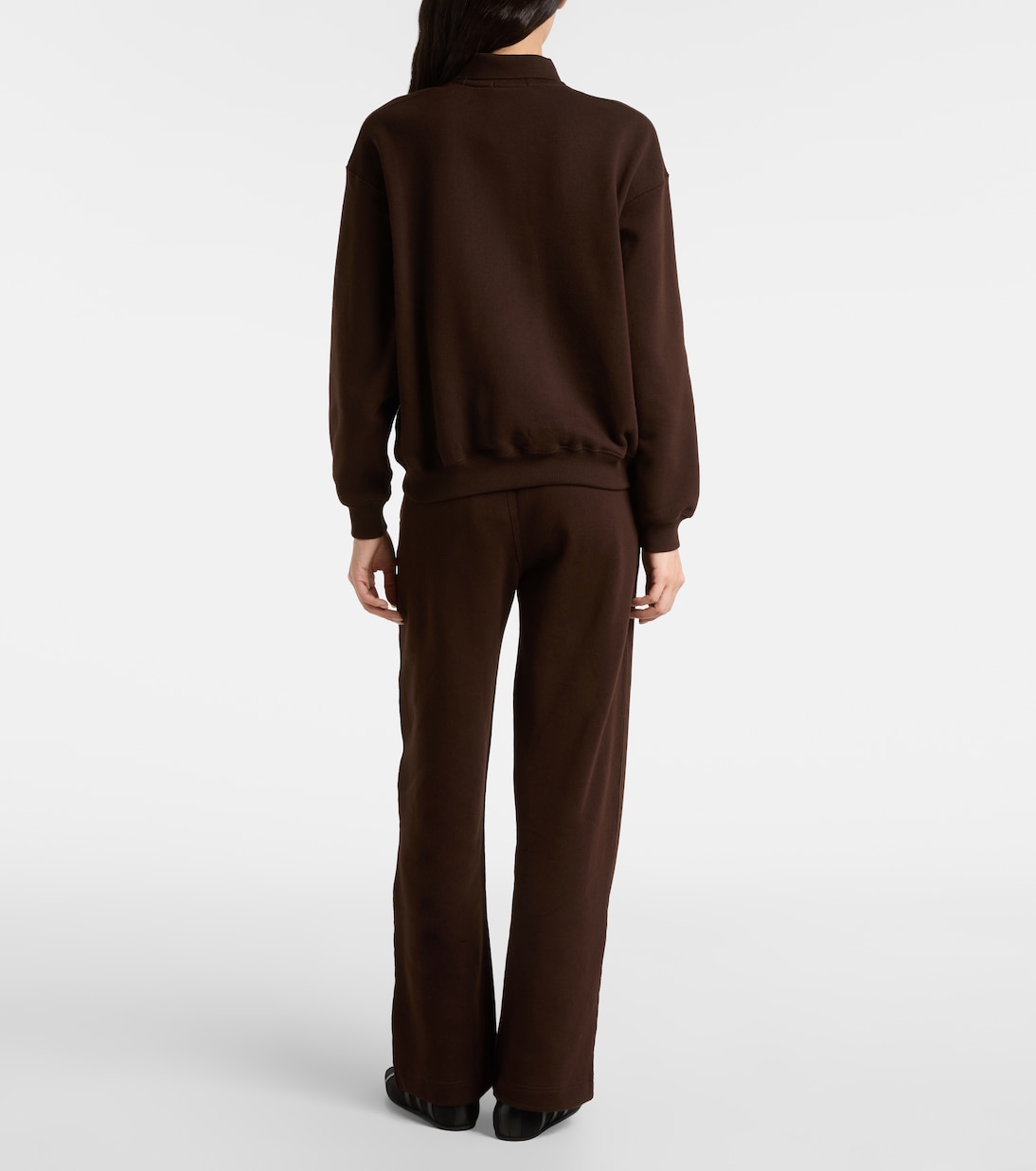 Logo cotton-blend fleece sweatshirt | Polo Ralph Lauren