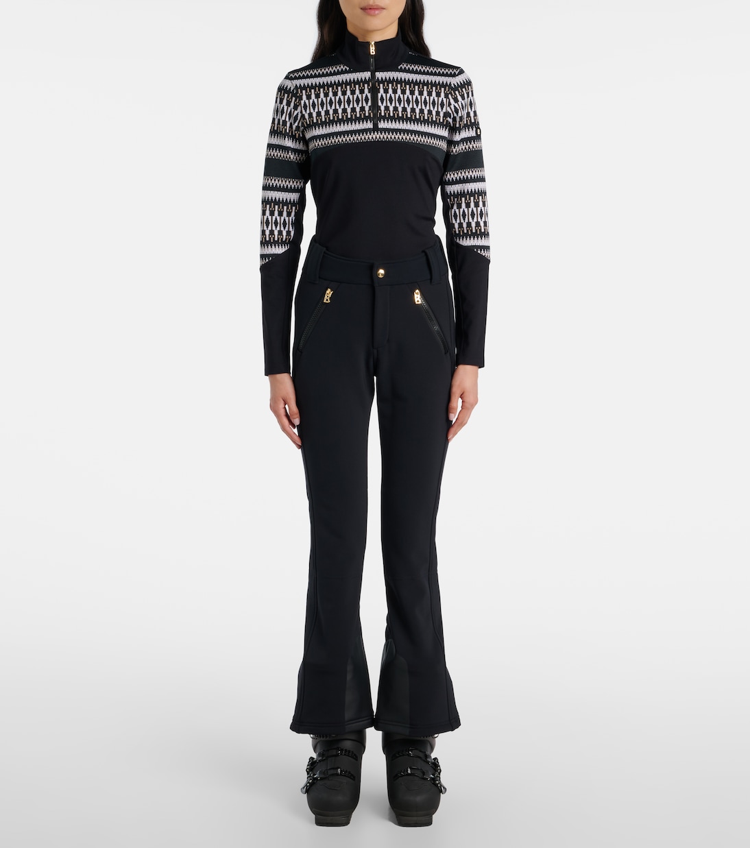 Ski-Baselayer Jelissa aus Jacquard-Strick | Bogner