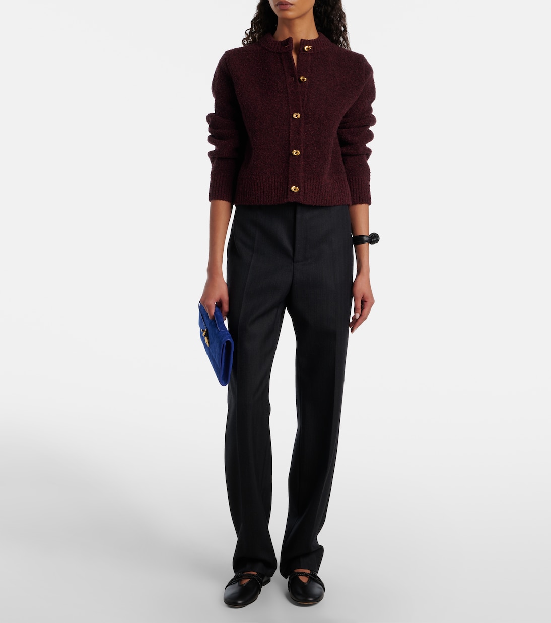 Intrecciato suede clutch | Bottega Veneta