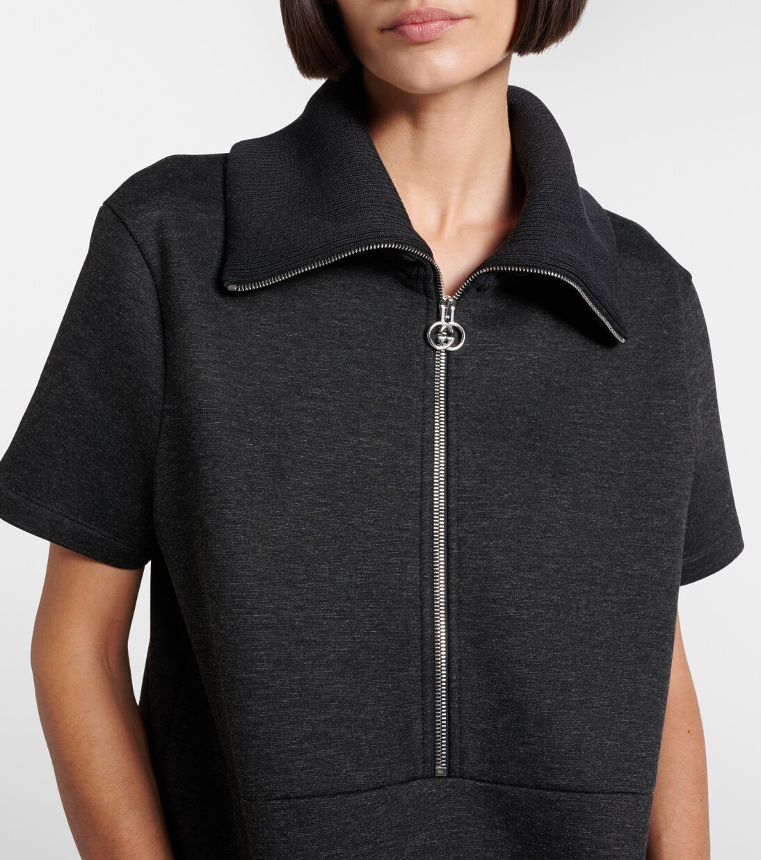 Vestido corto con cremallera | Gucci