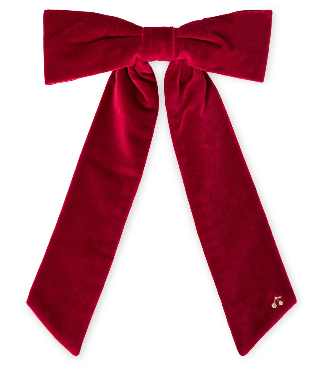 Haarspange aus Baumwollsamt | Bonpoint