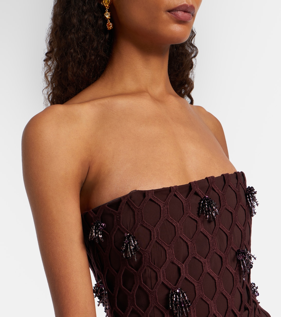 Verziertes Maxikleid | Simkhai