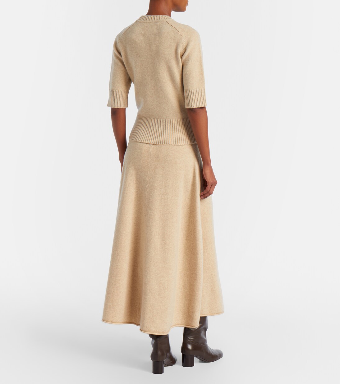 Maxirock N°388 Ease aus einem Kaschmirgemisch | Extreme Cashmere