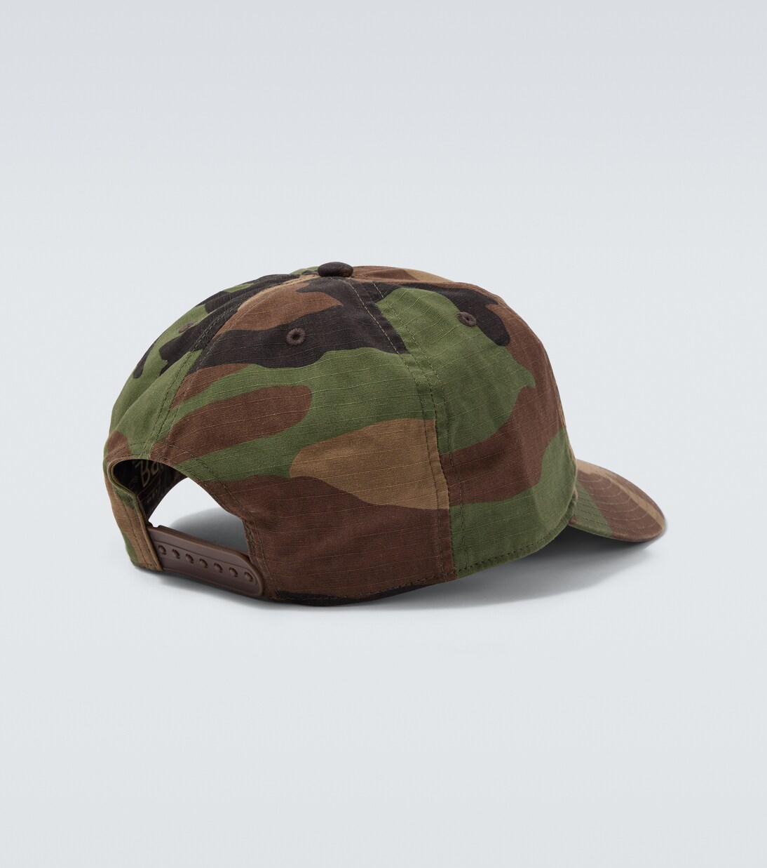 Logo camouflage cotton baseball cap | RRL