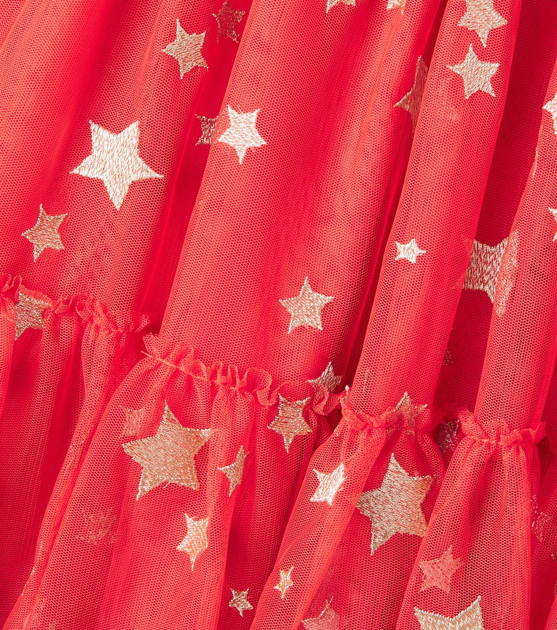 Kleid Ditsy Stars aus Tüll | Stella McCartney Kids