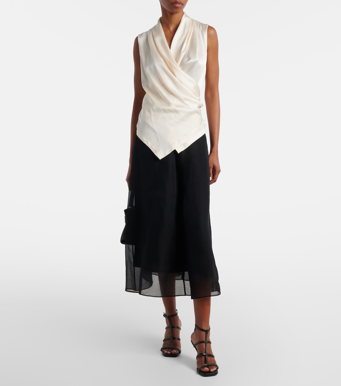 Monili silk top | Brunello Cucinelli