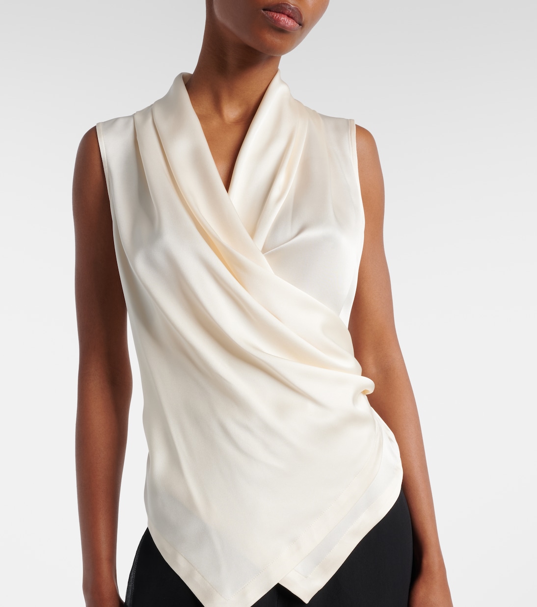 Monili silk top | Brunello Cucinelli