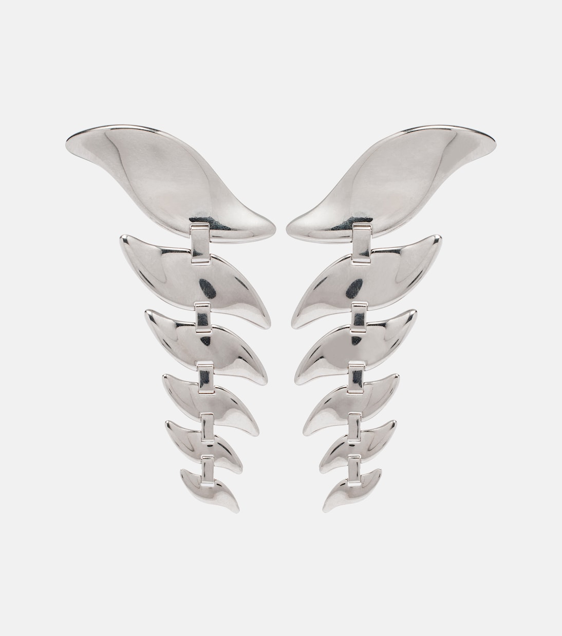 Leaf drop earrings | Khaite