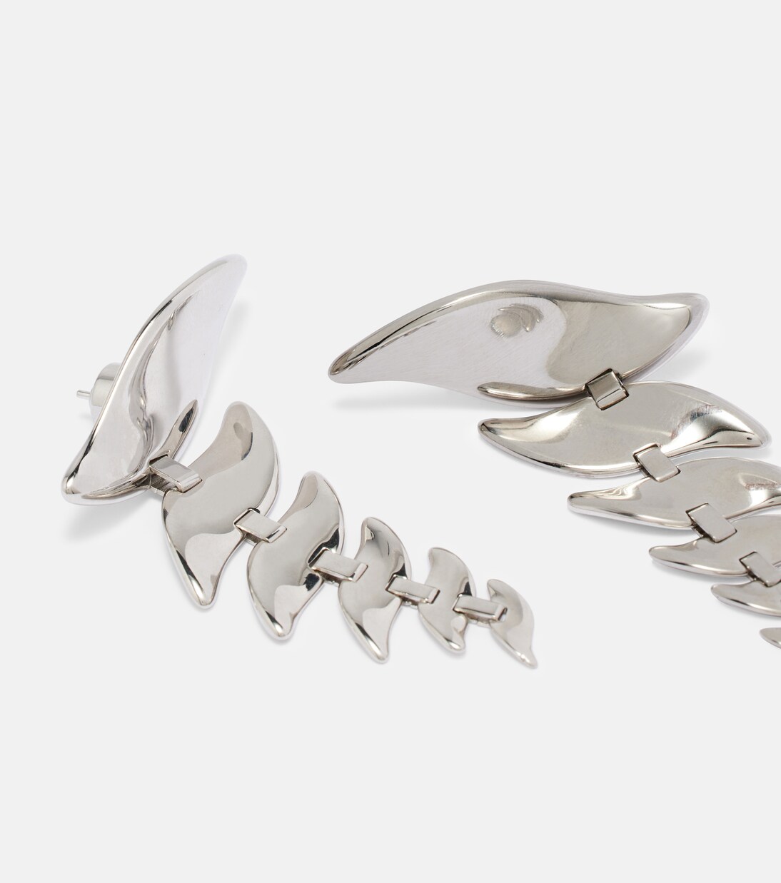 Leaf drop earrings | Khaite