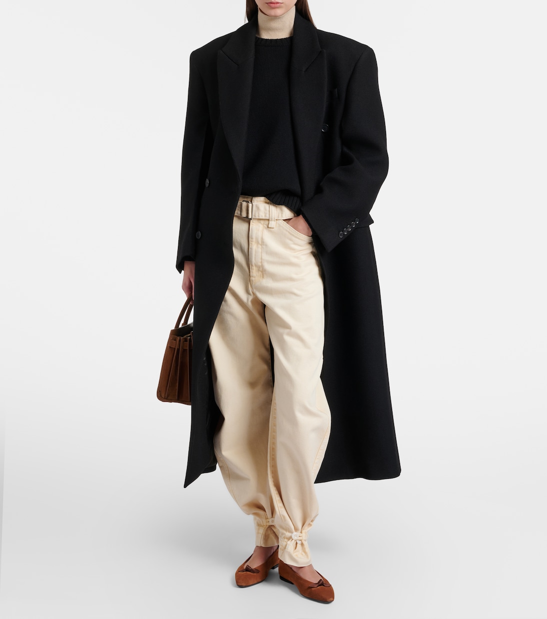 Primula suede ballet flats | Loro Piana