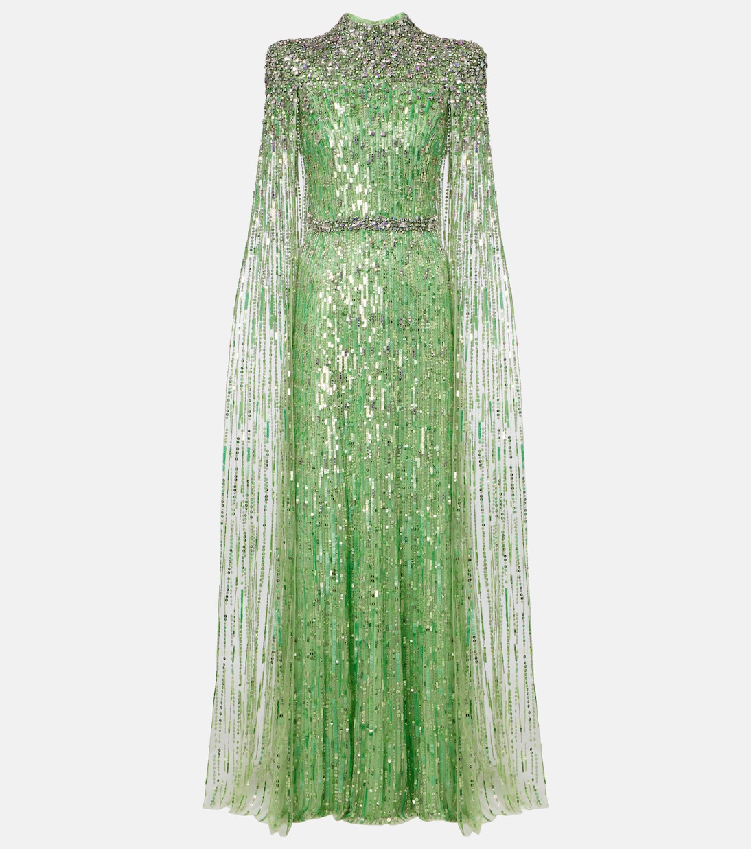 Opera embellished caped gown | Jenny Packham