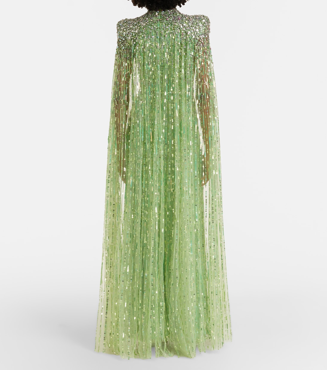 Opera embellished caped gown | Jenny Packham