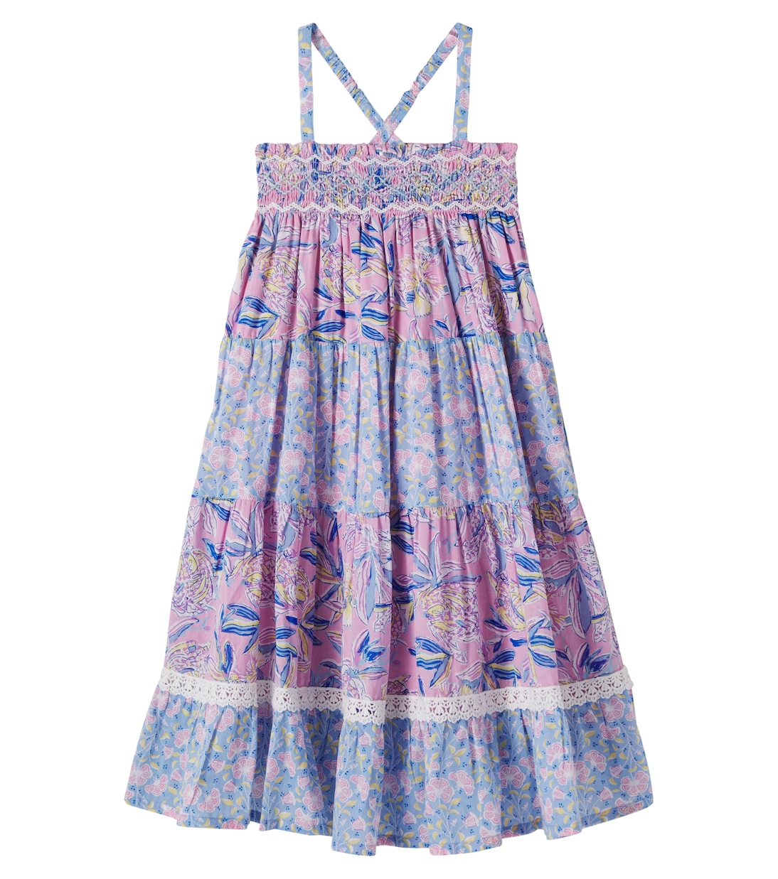 Bedrucktes Kleid Marcelinette aus Baumwolle | Louise Misha