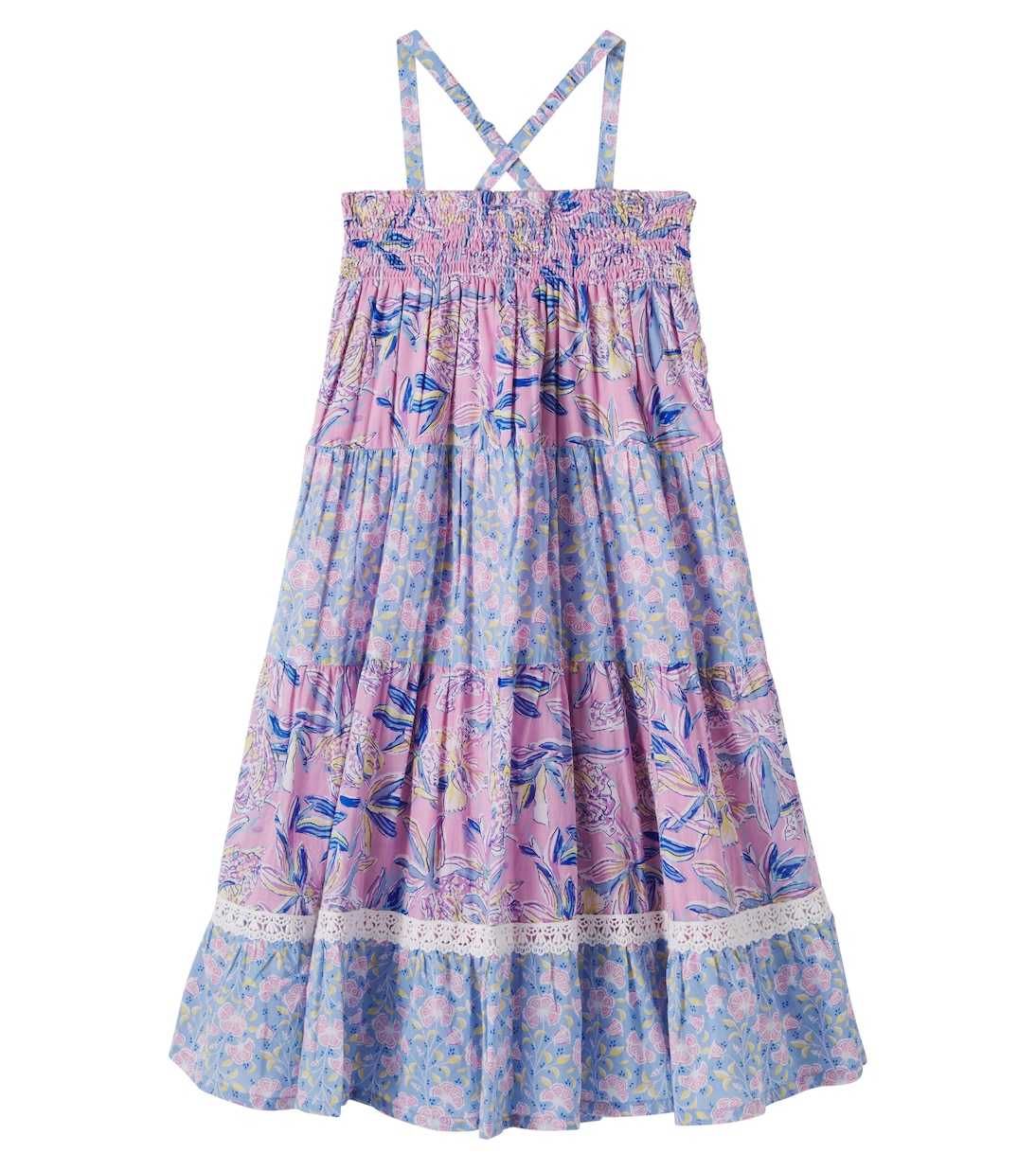 Bedrucktes Kleid Marcelinette aus Baumwolle | Louise Misha