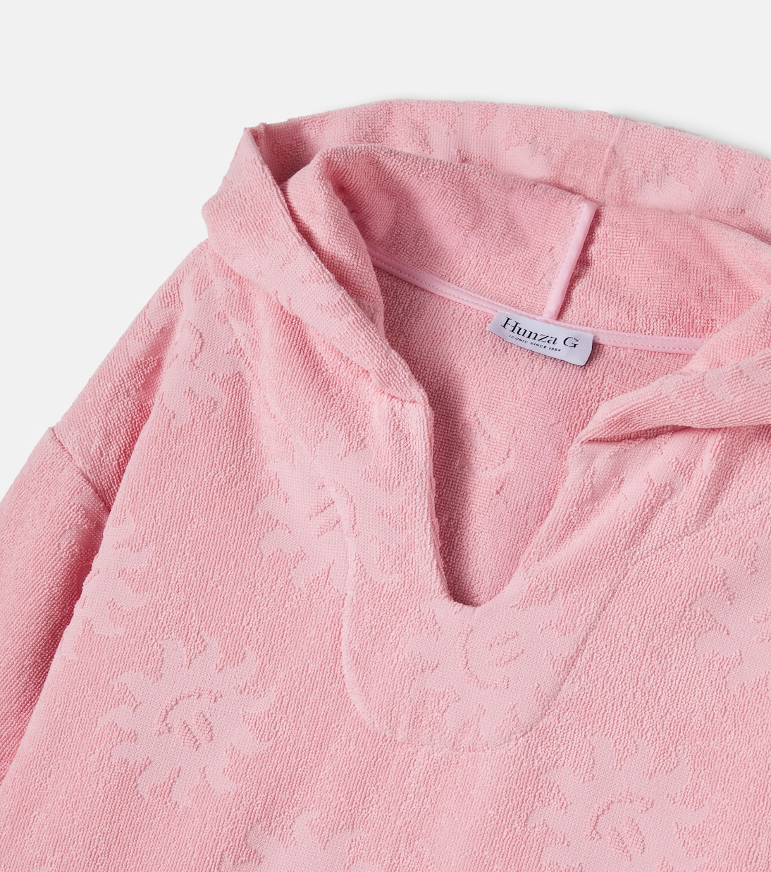 Cotton terry poncho | Hunza G Kids