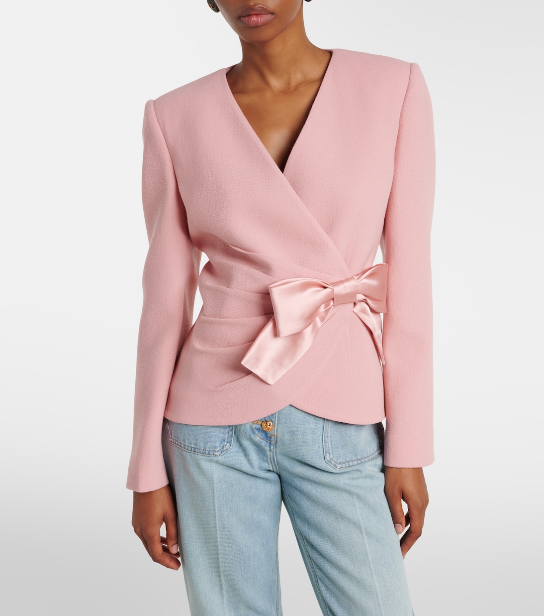 Jacke aus Schurwoll-Crêpe | Valentino