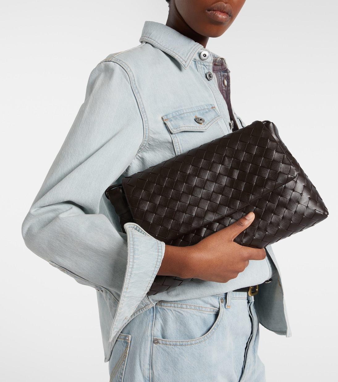 Schultertasche Giorno aus Leder | Bottega Veneta