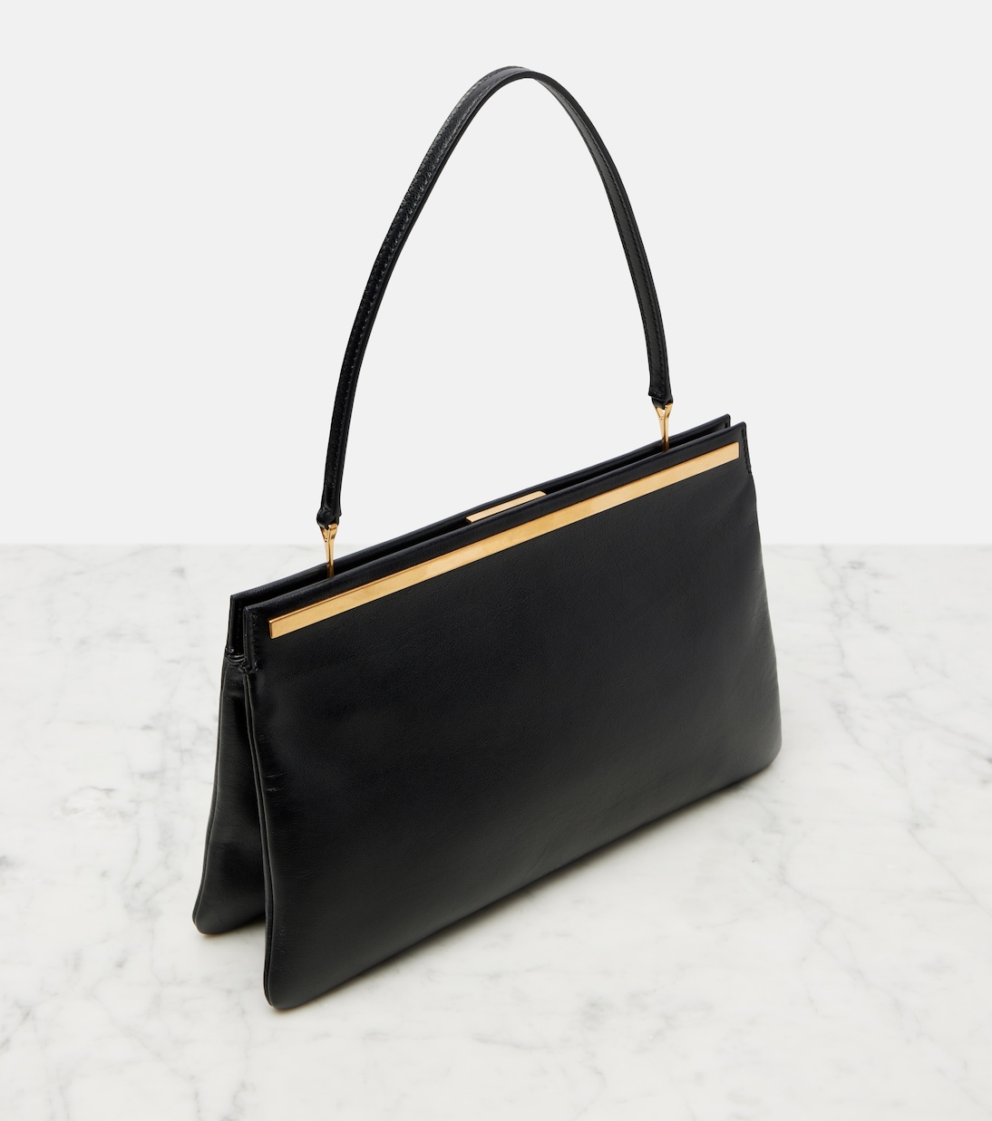 Elise Medium leather shoulder bag  | The Row