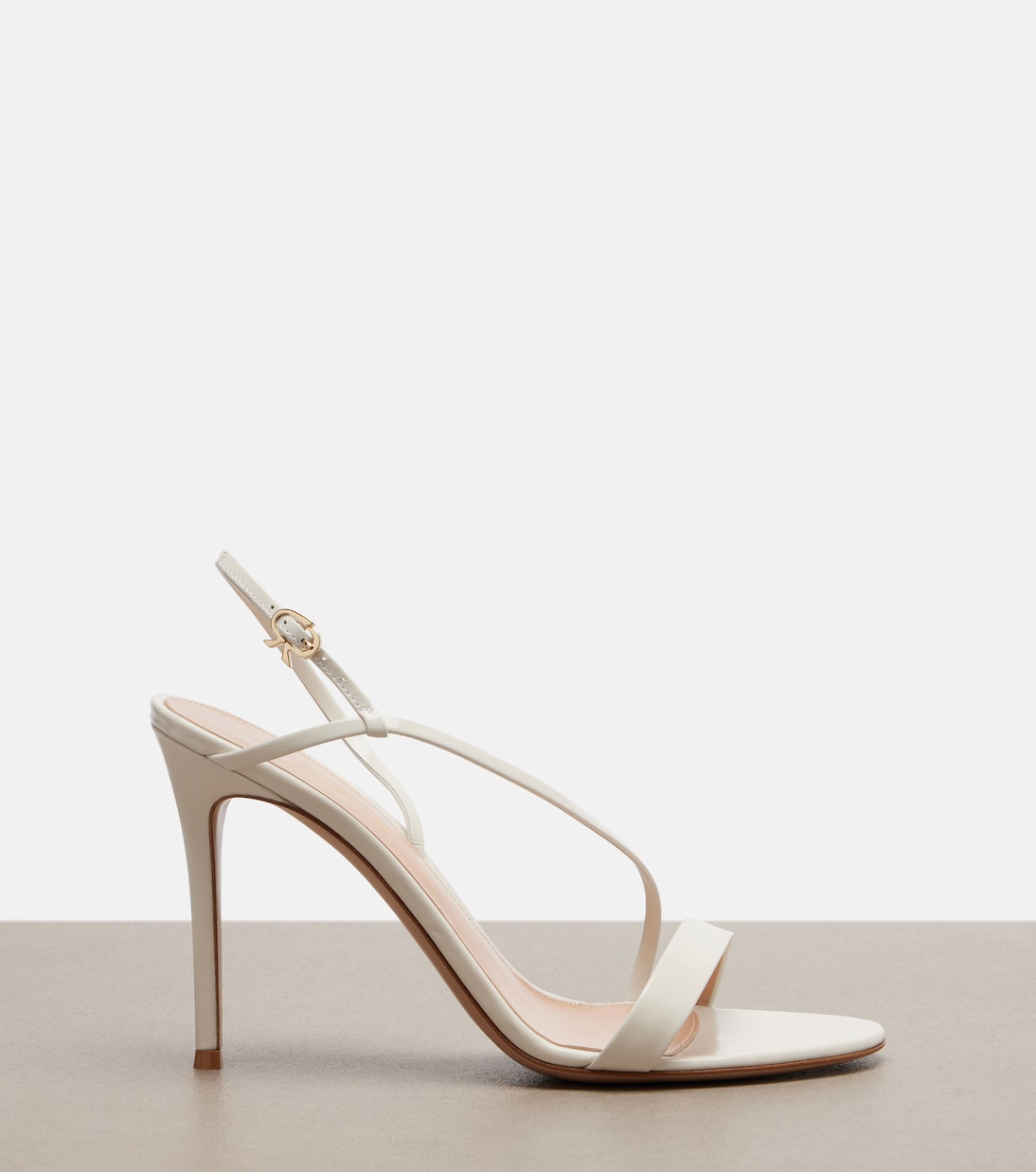 Patent leather slingback sandals | Gianvito Rossi