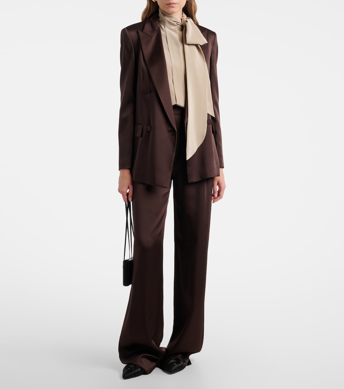 Top aus Crêpe de Chine aus Seide | Max Mara