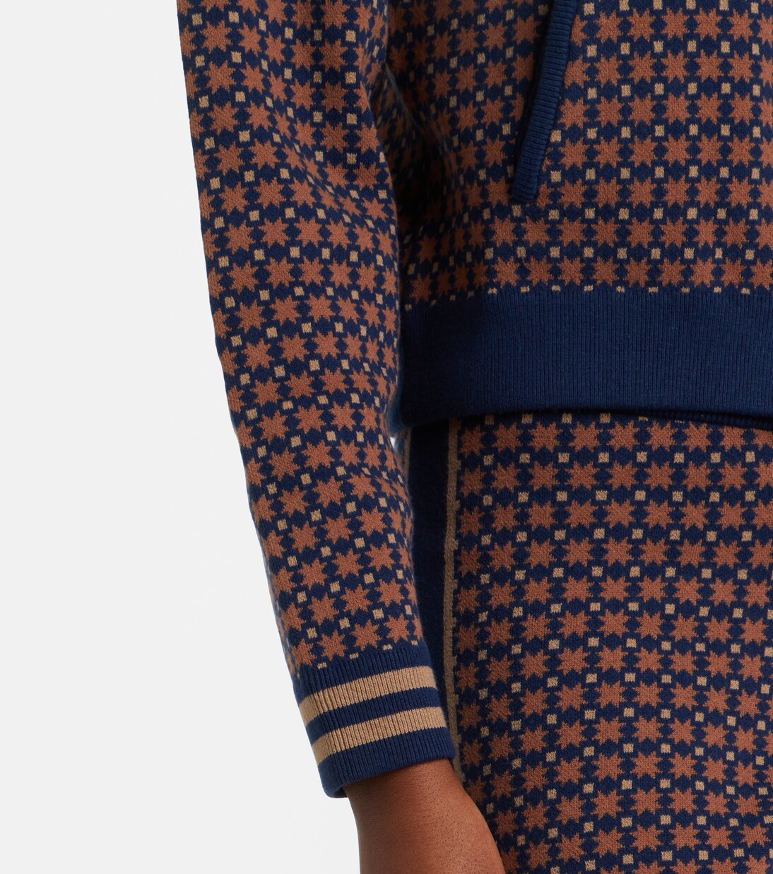 Lumiere Margot cotton-blend sweater | The Upside