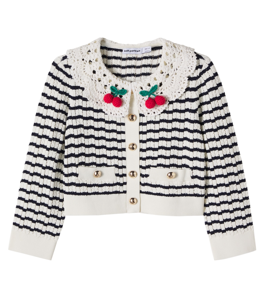 Striped cardigan | Self-Portrait Kids