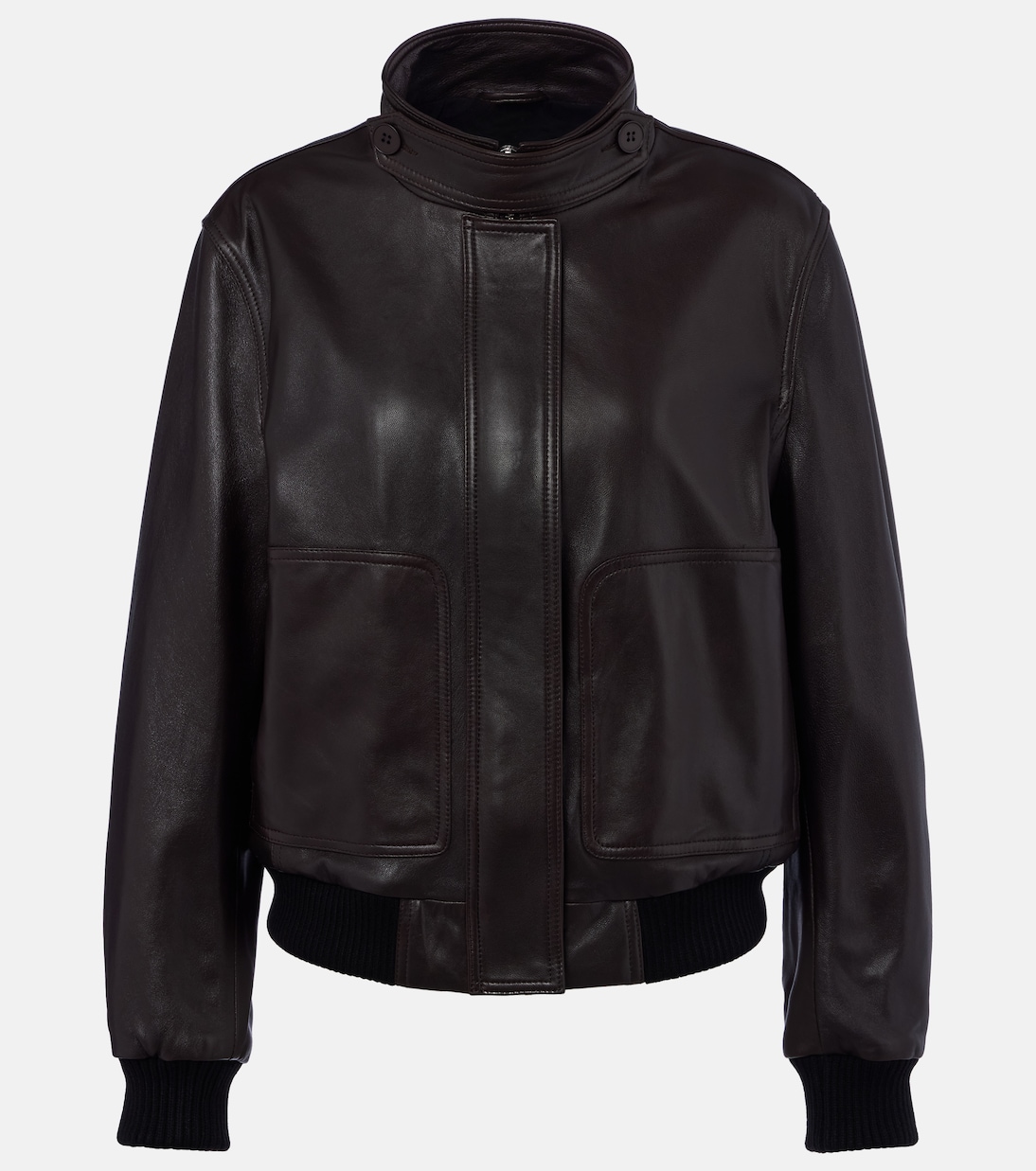 Rios leather jacket | Nour Hammour