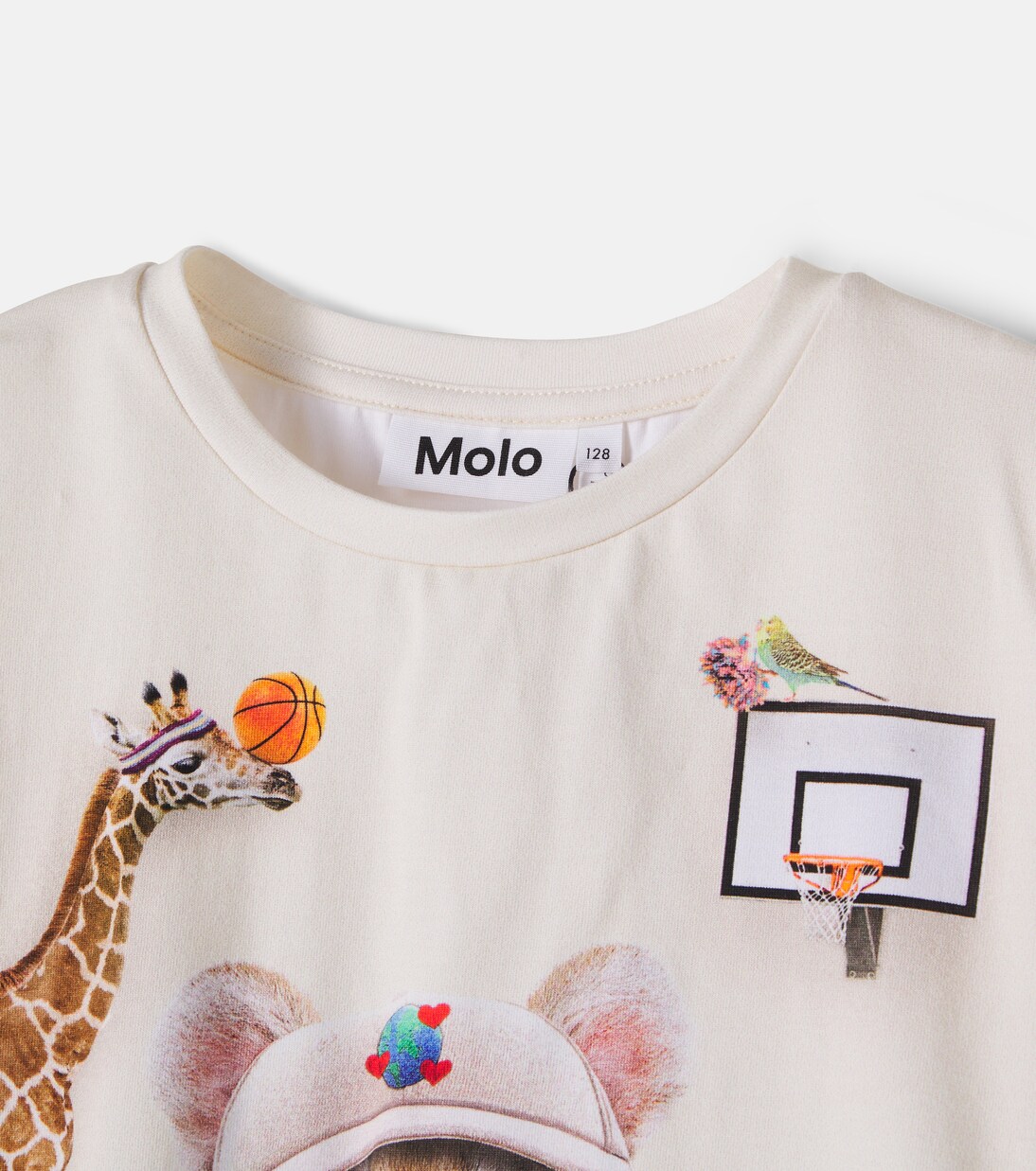 Raeesa printed cotton-blend jersey T-shirt | Molo
