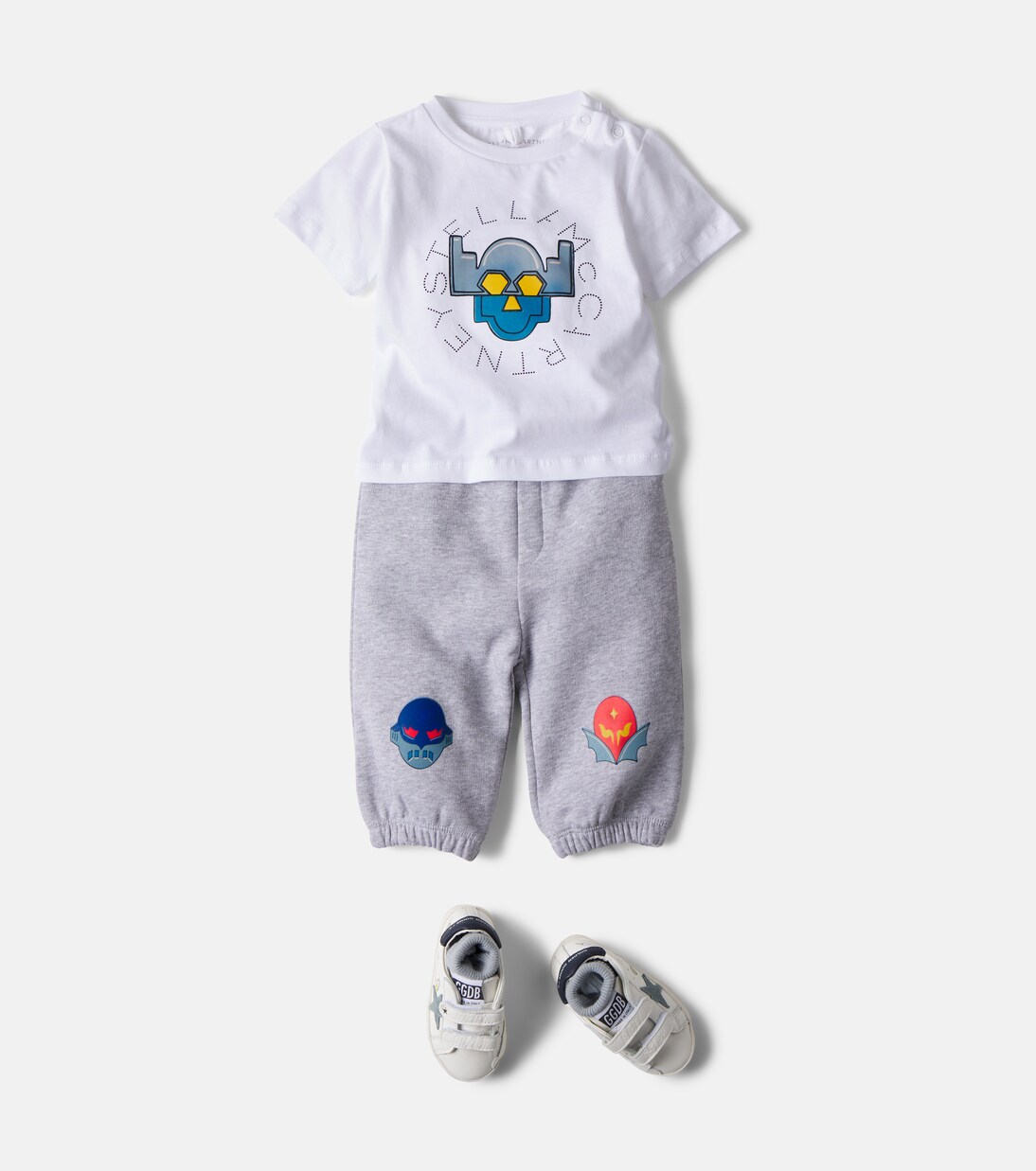 Baby logo cotton jersey T-shirt | Stella McCartney Kids
