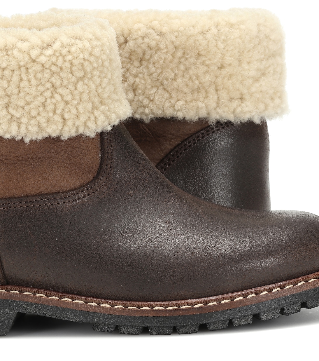 Efromain leather ankle boots | Bonpoint