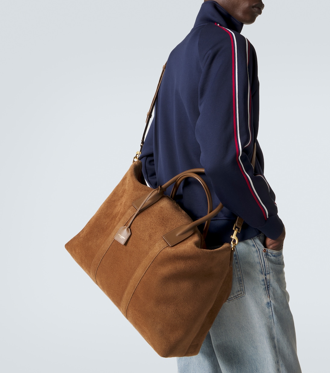 Weekender aus Veloursleder | Saint Laurent