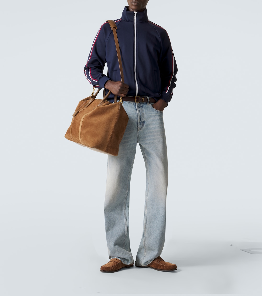 Weekender aus Veloursleder | Saint Laurent