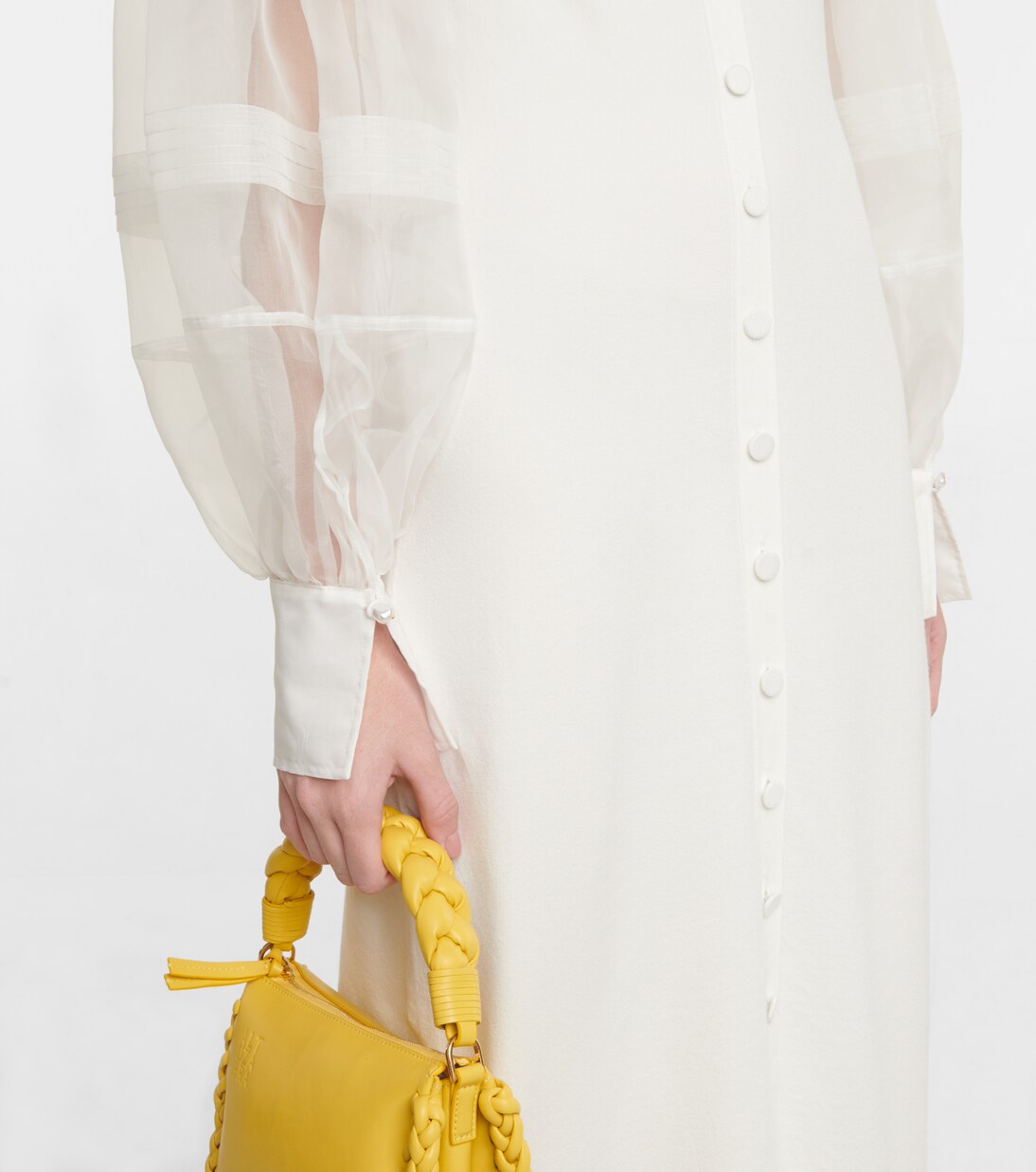 Robe midi Harmonia en soie | Altuzarra