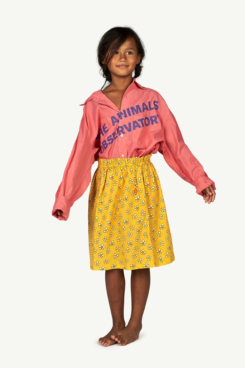 Wolf logo printed shirt | The Animals Observatory