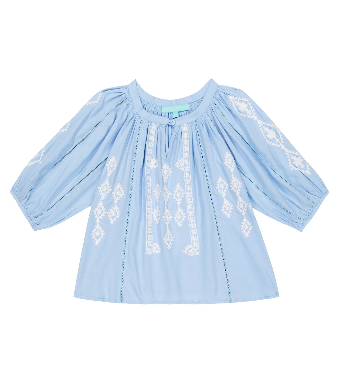 Baby Aliyah embroidered blouse | Melissa Odabash Kids