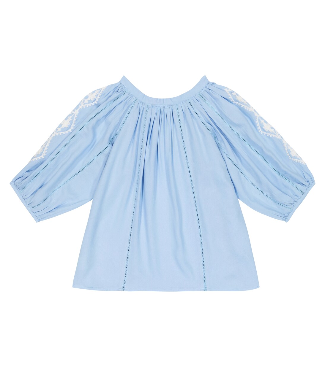 Baby Aliyah embroidered blouse | Melissa Odabash Kids