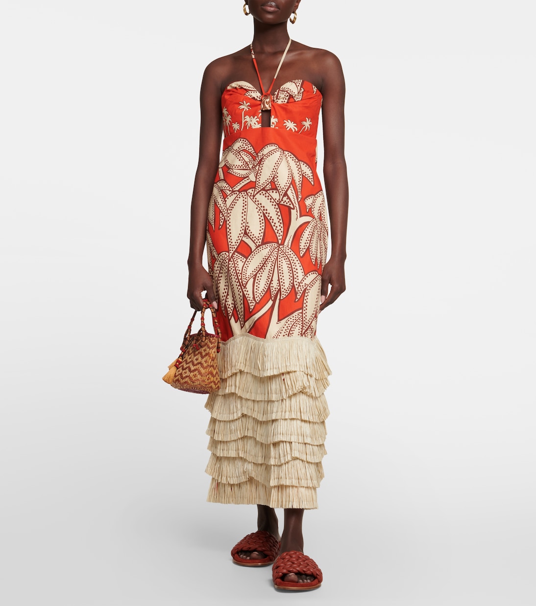 Bedrucktes Maxikleid Kuba Kingdom | Johanna Ortiz