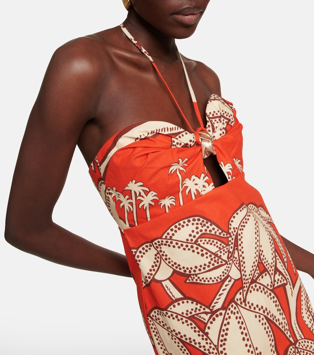 Bedrucktes Maxikleid Kuba Kingdom | Johanna Ortiz