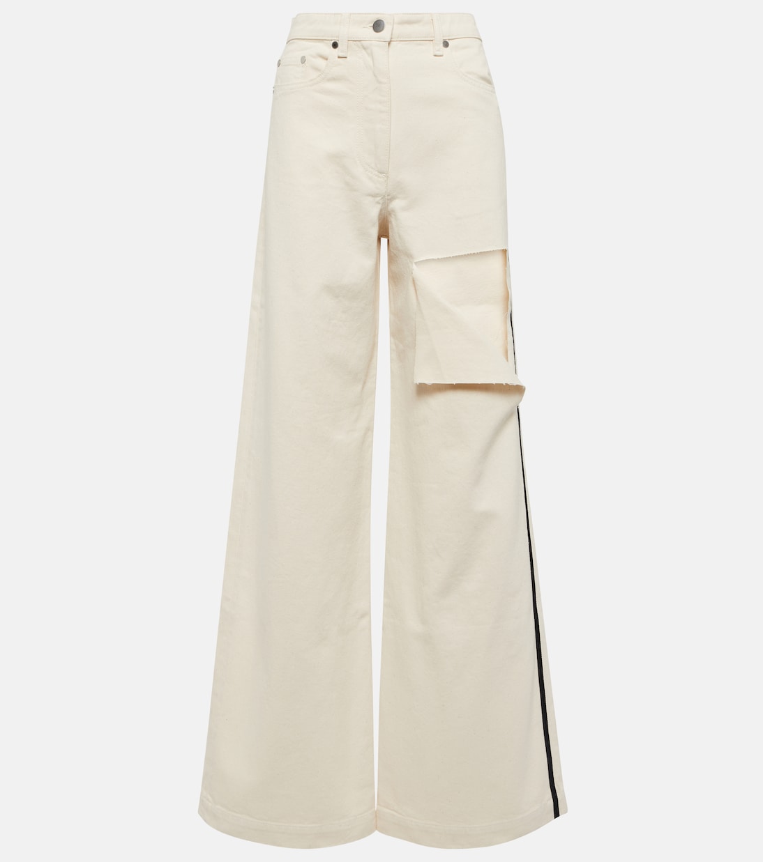 High-Rise Wide-Leg Jeans | Peter Do