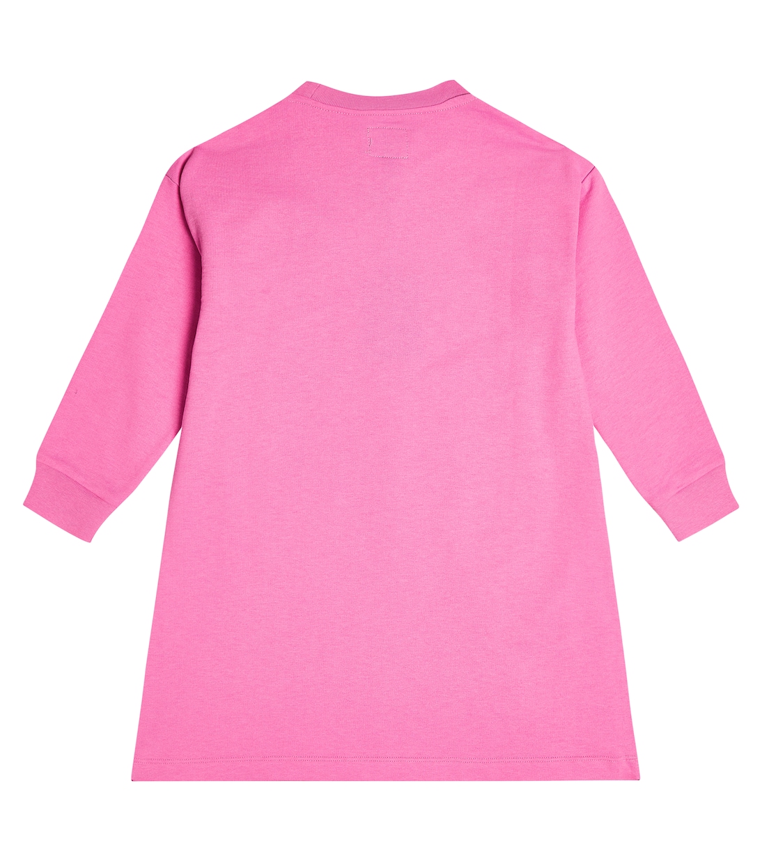 Floral-appliqué cotton jersey dress | Il Gufo