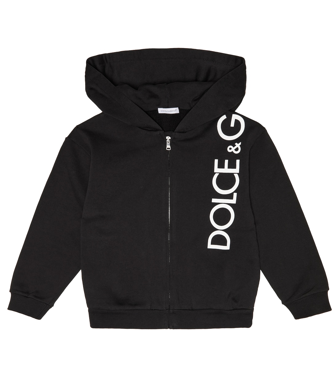 Sudadera con capucha de algodón con logo | Dolce&Gabbana Kids