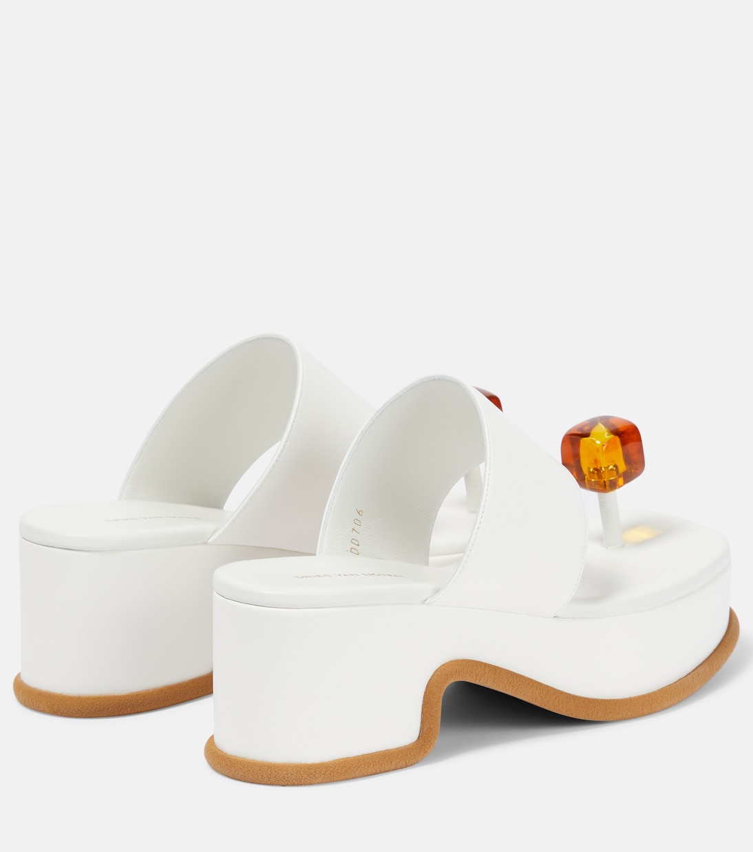 Plateausandalen aus Leder | Dries Van Noten