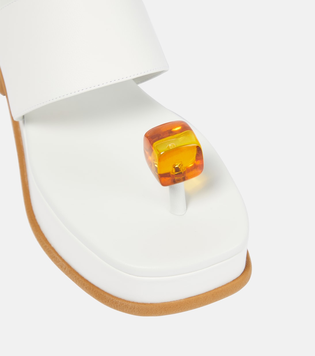 Plateausandalen aus Leder | Dries Van Noten