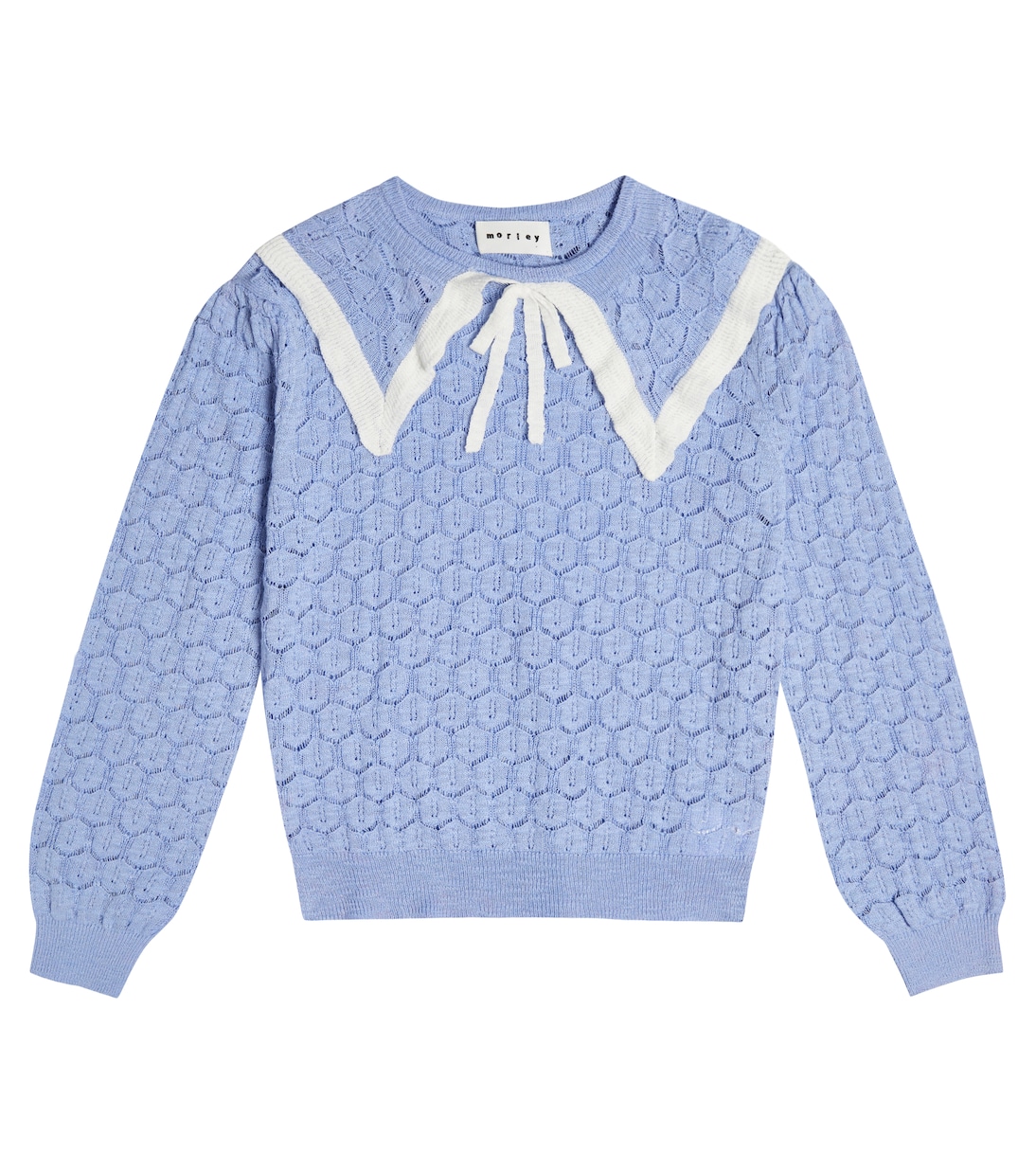 Saffron collared cotton-blend sweater | Morley