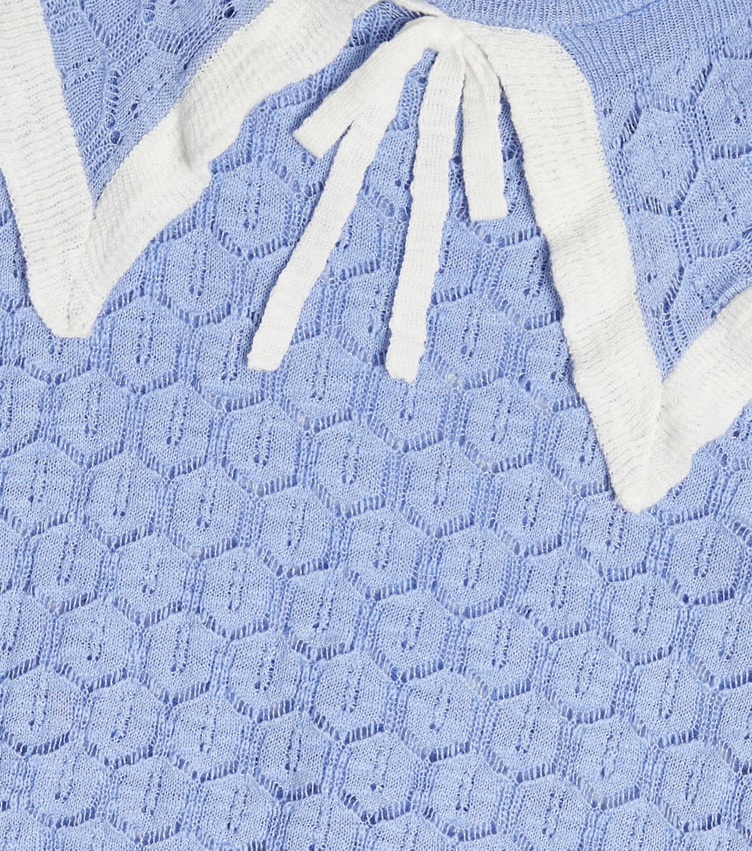 Saffron collared cotton-blend sweater | Morley