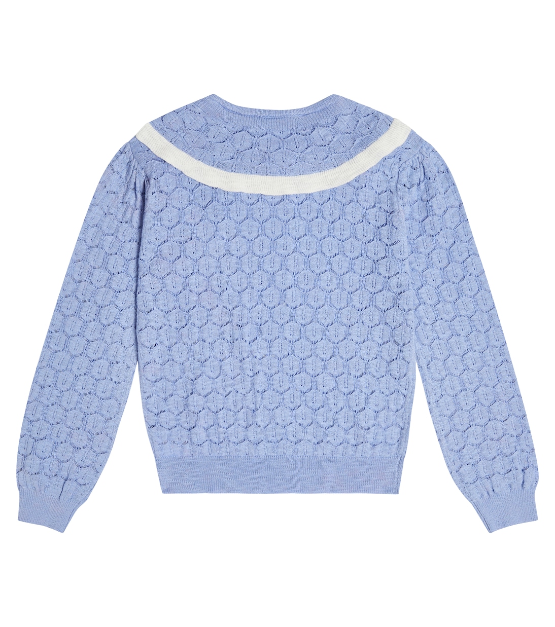 Saffron collared cotton-blend sweater | Morley