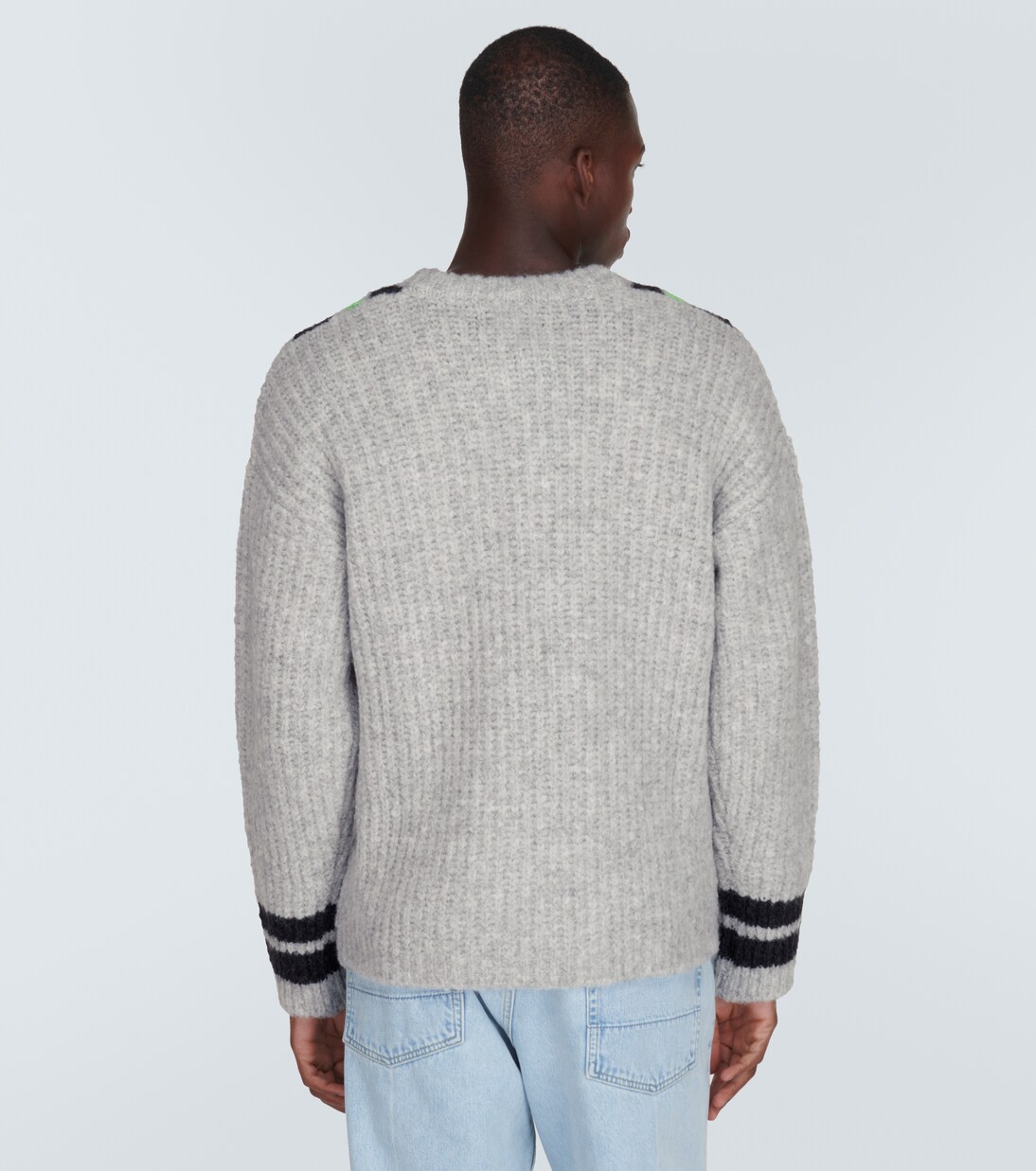 Bestickter Pullover aus einem Wollgemisch | ERL